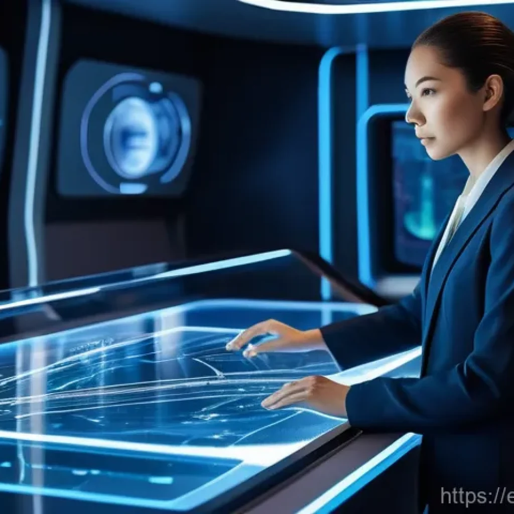 해양공학 소프트웨어 활용 - **Prompt: Futuristic Naval Architect's Studio**
    "A highly detailed, realistic image of a modern ...