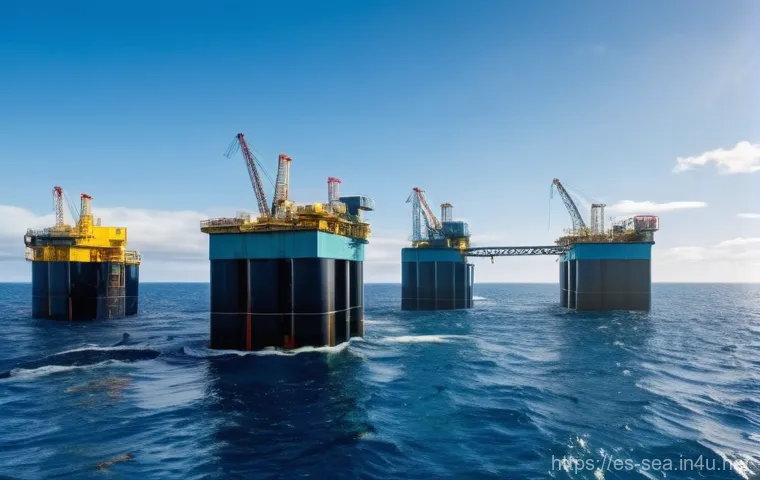 해양공학 석사 과정 - **Marine Renewable Energy Engineers at Work**
    "A team of diverse ocean engineers, both male and ...